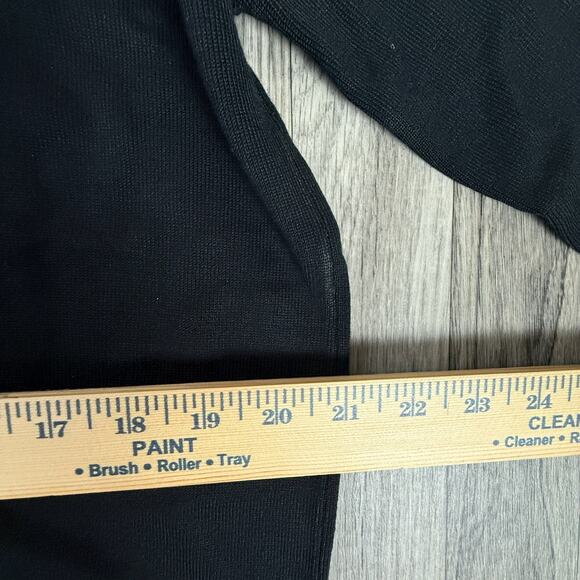 Grace Karin Black Cardigan NWT Button Front Lightweight Knit V-Neck Sweater - Picture 8 of 8